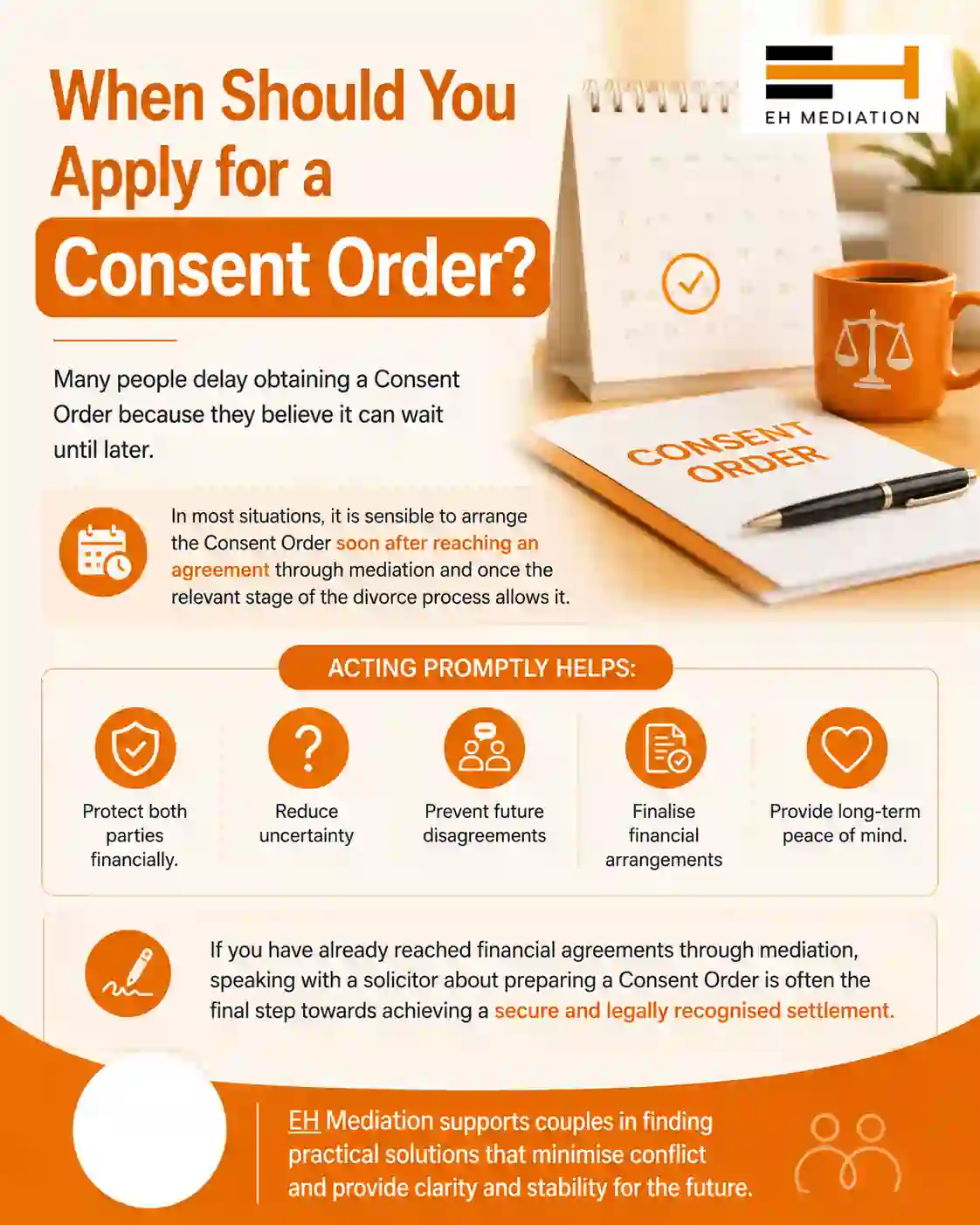 When Should You Apply for a Consent Order Ledbury?